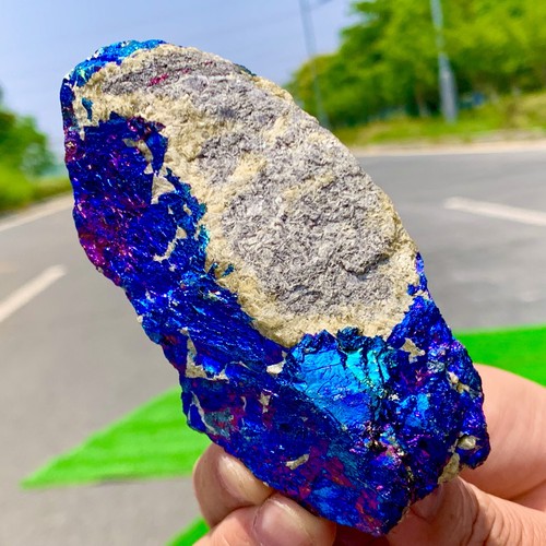 332G Rare Natural Beautiful Colorful Bornite Raw Mineral Specimen Healing - Picture 18 of 23