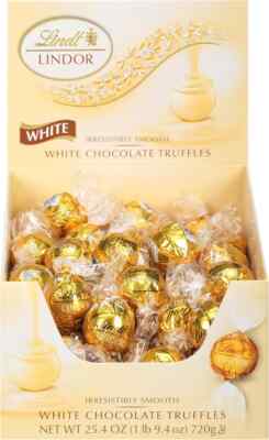 White Chocolate Candy Truffles, White Chocolate Candy with Smooth,