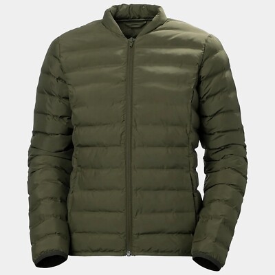 Helly Hansen Sustainable Insulator Jacket - Water Resistant Poly, Green, Small