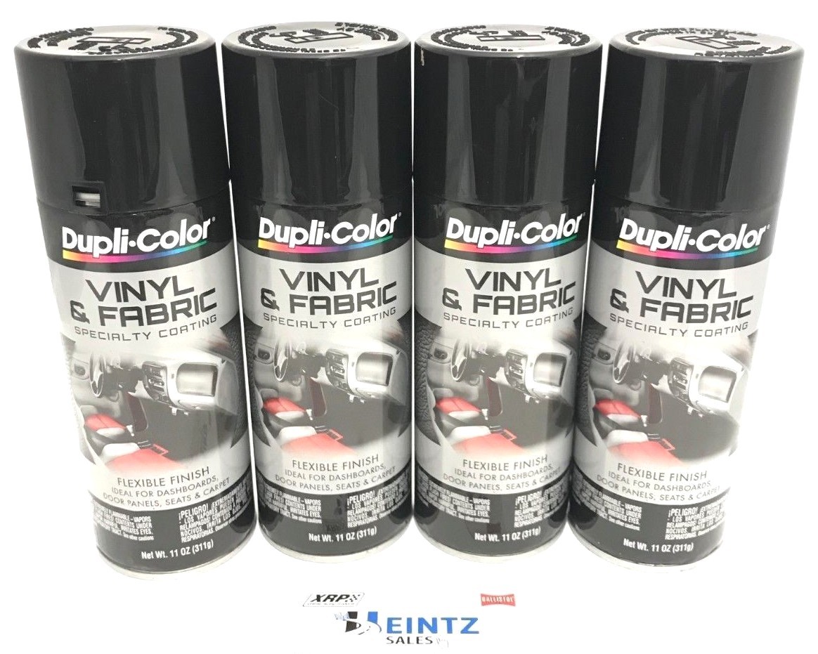 Duplicolor HVP104(4PACK) Vinyl & Fabric Spray High Performance Gloss