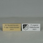 Pokal / Plakette / Türschschild / Schild mit Gravur in versch. Größen und Farben