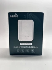 2024 Newest WiFi 6 Extender Signal Booster 2.4Gb/s Speed Longest Range 12,000sq.