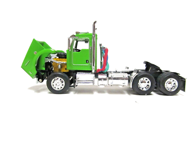 DCP / FIRST GEAR 1/64 SCALE T-800 KENWORTH DAY CAB, LIME GREEN