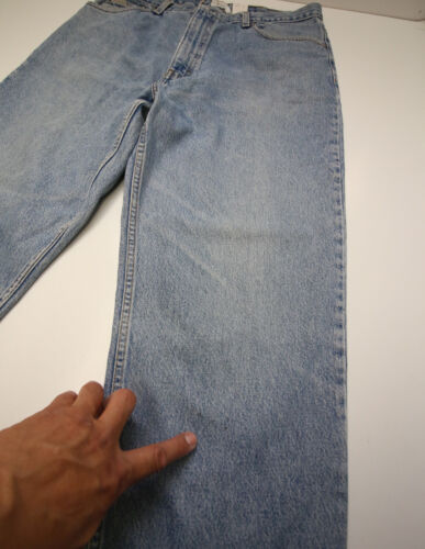 Vintage Calvin Klein Easy Fit Double Stone Wash Blue Jeans Mens 36 x31 READ - Picture 3 of 16
