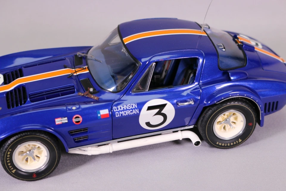 LA073 EXOTO RLG18025 Voiture 1/18 Chevrolet corvette grand sport #3 Sebring 1964 - Photo 3/4