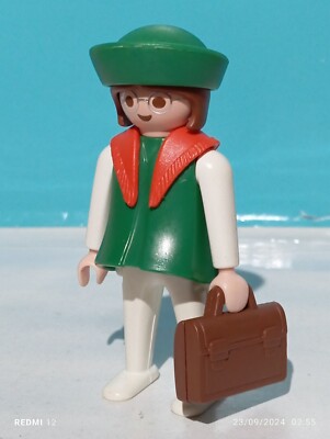 PLAYMOBIL REF 3560 3522 FIGURE SCHOOL TEACHER BOY