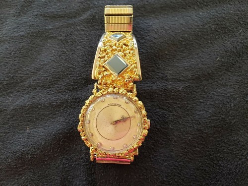 Vintage LONGINES Mystery Dial Diamond 