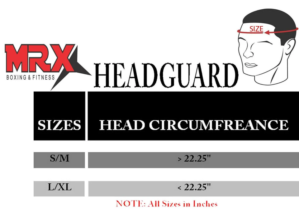 Casco de Boxeo MRX MMA Muay Thai Kickboxing Sparring Grappling Artes Marciales Foto 2 de 4