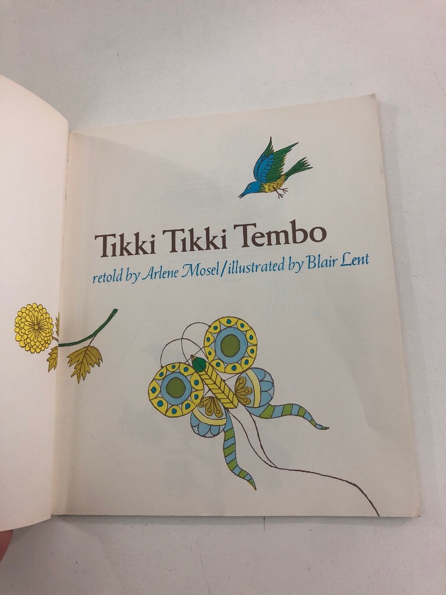 Tikki Tikki Tembo - Arlene Mosel (1986, Paperback, Reprint