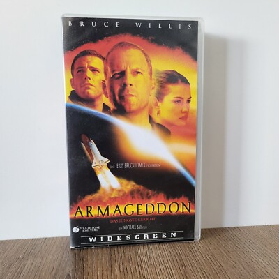 VHS   Armageddon   Das jüngste Gericht  - Video Kassette Sammlerstück Vintage