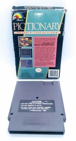 Pictionary - Nintendo NES (1990) in Box No Manual Sorry