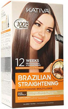 Kativa Keratin and Argan Oil Brazilian Straightening Kit
