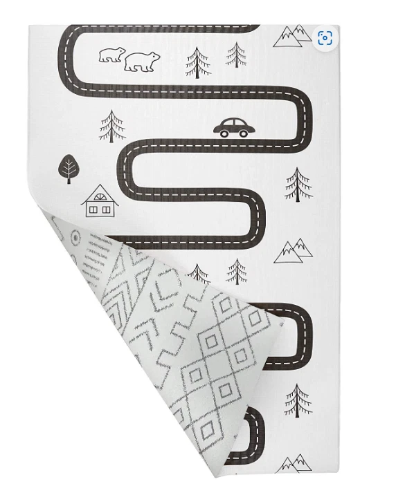 Baby Care Play Mat (Medium, Nordic Trails - Tribal) 73''X49" (Open Box)