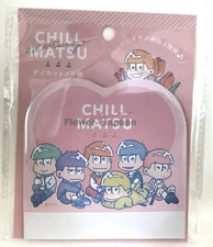 Mr. Osomatsu Brothers Sticky Note Memo Chill Pattern 48 Sheet Stationery 2