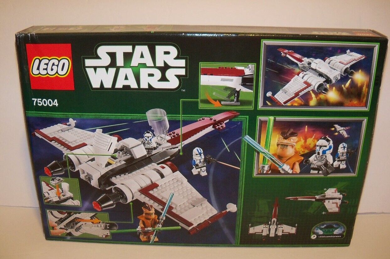 Retired genuine LEGO Star Wars 75004 Z-95 STARFIGHTER Clone Wars 