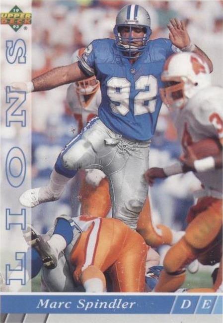 1993 Upper Deck Marc Spindler #198 - 1 of 2