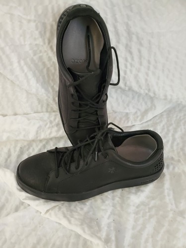 Mozo Finn II Herren Schwarz US Größe 9 Wasserrutschfest Arbeit Turnschuhe Schuh