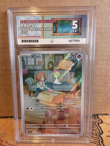 Ralts 211/198 Pokémon Scarlet Violet Base Illustration Card NM Condition ACE 5