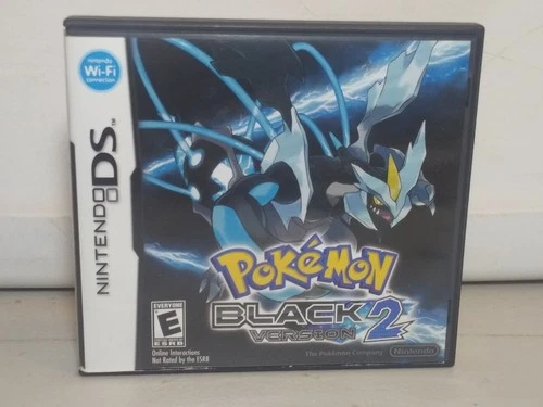 Pokemon Black Version 2 Nintendo DS Complete in Box CIB Authentic Original
