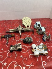 STAR WARS MICRO MACHINES TITANIUM SERIES ARC-170 STARFIGHTER In Lot With 7 Toys