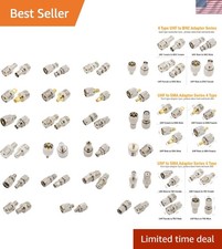 RF Coaxial Adapter Set, 23 Type UHF Adapter Kits, Mini UHF Adapter, PL259 to ...