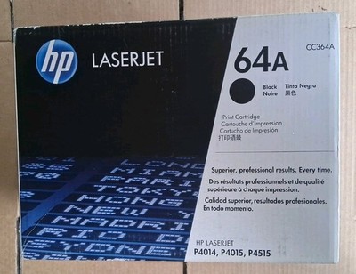 HP 64A CC364A Genuine Black Toner Print Cartridge LaserJet P4014 P4015 P4515