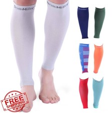 Doc Miller Calf Compression Sleeve 20-30mmHg, Knee High Sizes