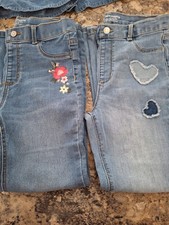 Mixed Lot Girls 10 12 Plus Jean's And Shorts