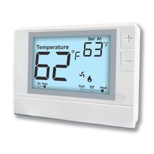 Multi Stage Thermostat for Home Cooling and Heating, 2 Heat/2 Cool, Super Cle...