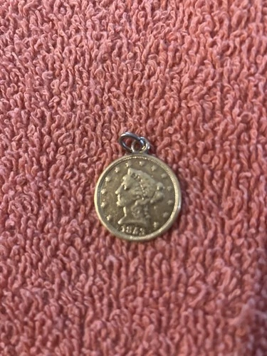 1853 2.5 Dollar Gold Liberty Coin