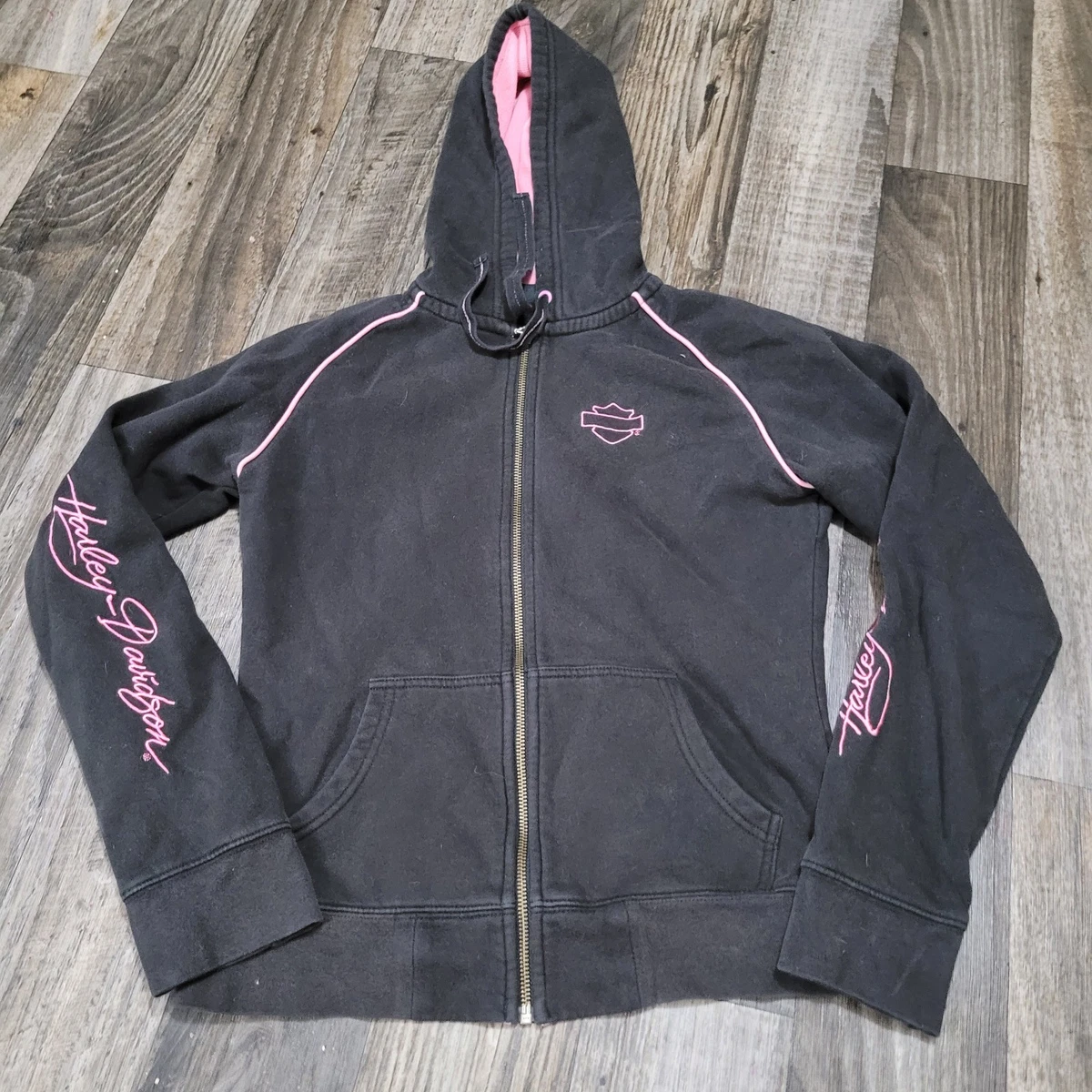 Sweat à capuche pullover Essential Bling pour femme - Harley Black