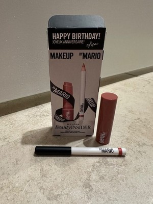 Sephora Birthday Gift Set MAKEUP BY MARIO Lip Serum Lip Pencil NWB