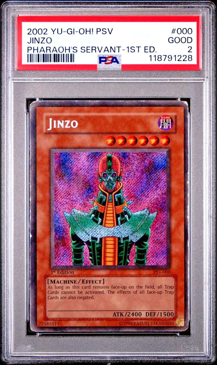 獄寺隼人 CCG PRカード G 初代 Jinzo PSV-000 Pharaoh's Servant 1st Edition for sale online | eBay