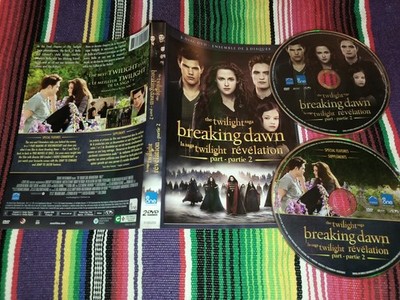 The Twilight Saga: Breaking Dawn - Part 2 (DVD, 2013) - NO CASE - READ DESCRIPTI