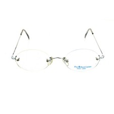 Polo Ralph Lauren '90s Rimless Silver Glasses