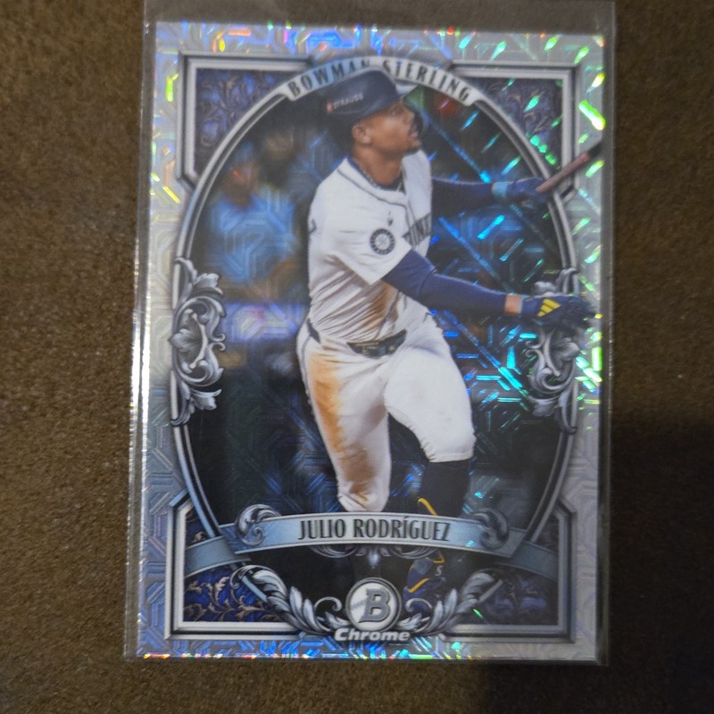 Topps 2026 Bowman Sterling Revelation Julio Rodriguez Mariners Insert #BSR-3