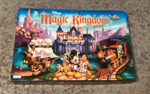 2004 Disney Magic Kingdom Game by Milton Bradley Complete in Nice Condition Vtg.