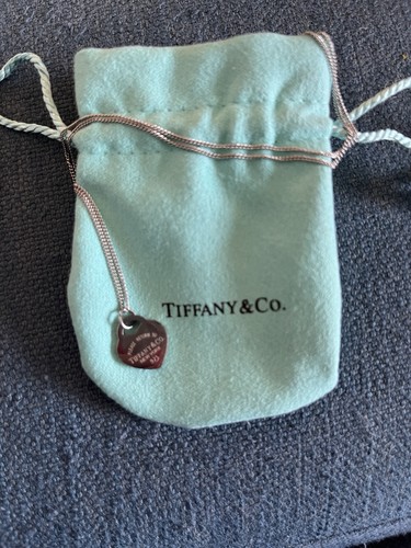 Tiffany Co. Necklace Return to Tiffany Heart