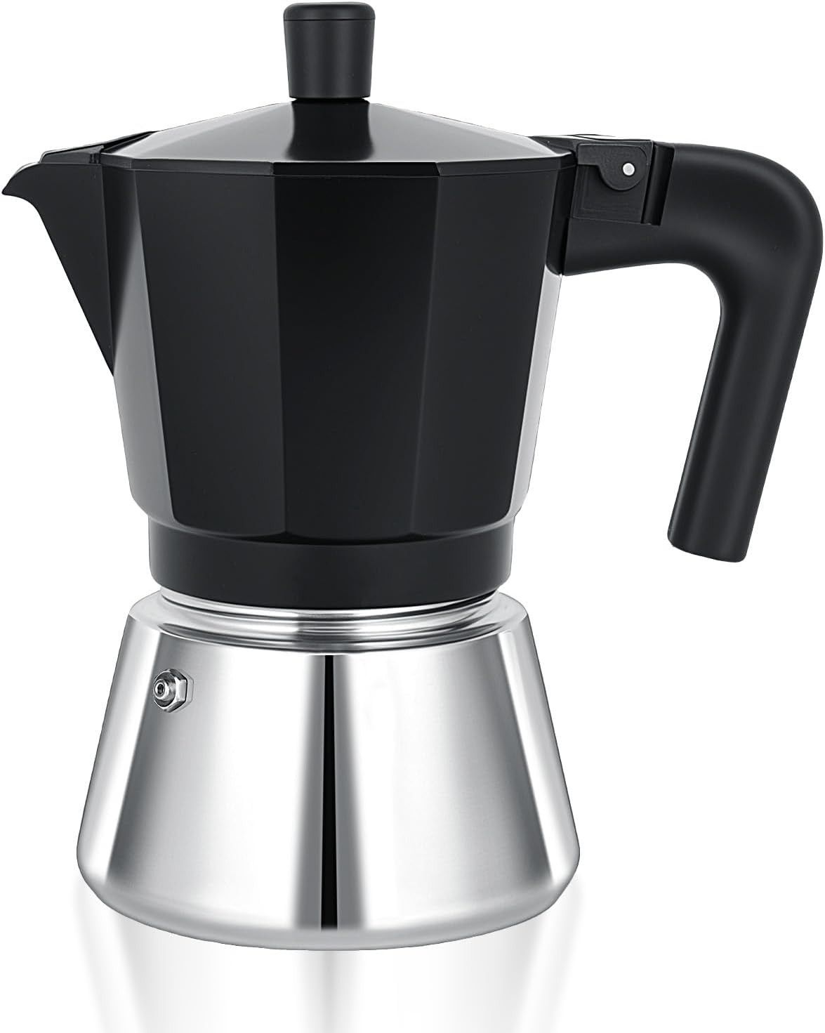 Moka Induzione 6 Tazze Espresso - Design Moderno per Casa e Ufficio - 1