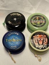 4 Vintage SuperYO Renegade Black ,Typhoon , Invader , Wildcat