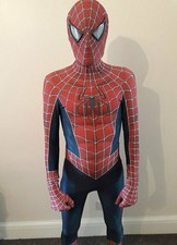 Spider-Man Jumpsuit Cosplay Costume Bodysuit Spiderman Halloween For Adult Kids