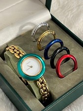 Gucci Change Bezel Bracelet Watch Replacement 6 Colors Running