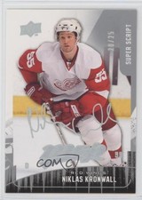 2009-10 Upper Deck MVP Super Script 20/25 Niklas Kronwall #197 01qm