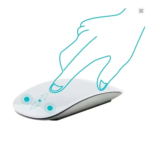 Wireless Magic Mouse Bluetooth 5.0 Ultra-Thin Touch for MacBook iPad PC Laptop - Image 2 of 4