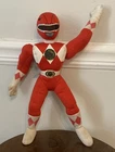Vintage 1994 Power Rangers Red Ranger Plush Doll 12" Kid Dimension Toy Doll