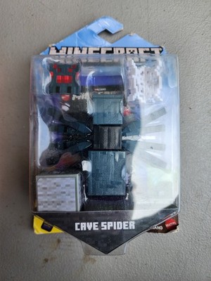 Minecraft Comic Maker CAVE SPIDER 3.25'' Action Figure Block Web 2019 GLC64 NEW!