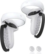 AMZDM Controller Grip for Oculus Meta Quest 2 Accessories Grips Cover for VR Tou