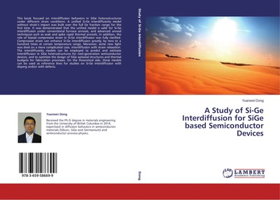 Yuanwei Dong | A Study of Si-Ge Interdiffusion for SiGe based Semiconductor...