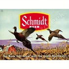 Schmidt Beer Vintage Tin Metal Signs Home Décor Wall Plaque Rustic Farmhouse wit