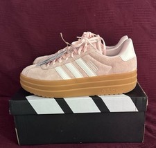 NIB adidas VL Court Bold Pink Womens Low Top ...